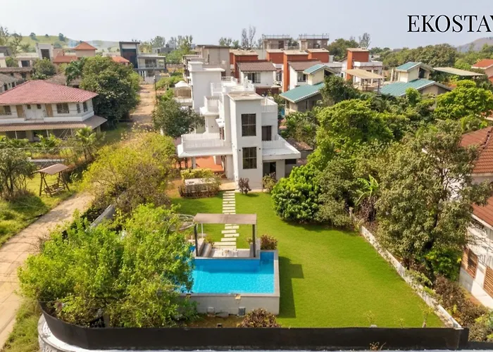Ekostay Gold - Olive Crest Villa - Spacious Lawn Lonavala